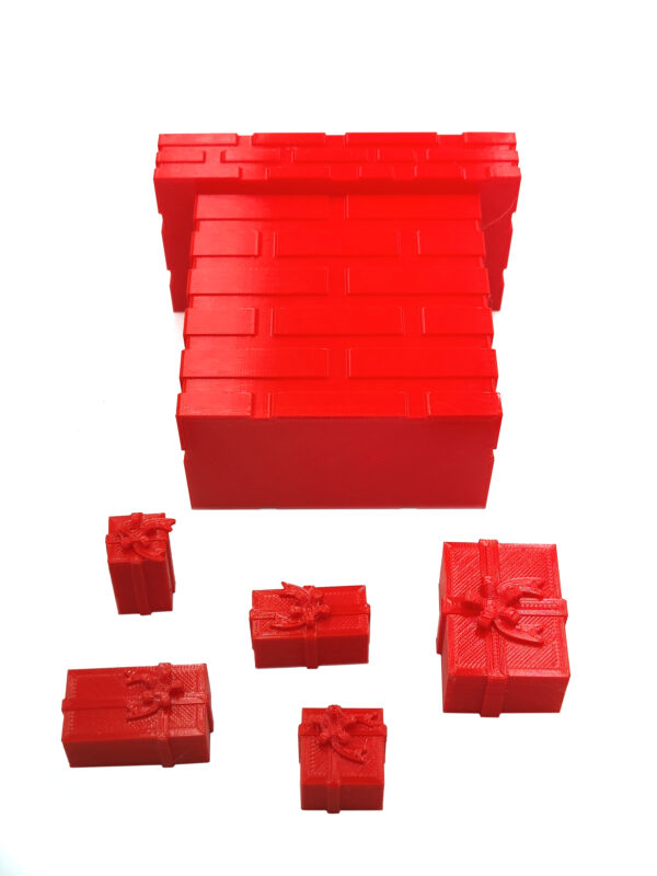 Schoorsteen + 5 cadeautjes
