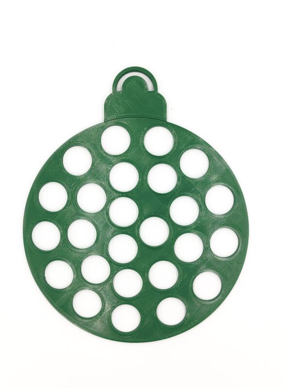 Kerstbal met grote gaten - Afbeelding 2