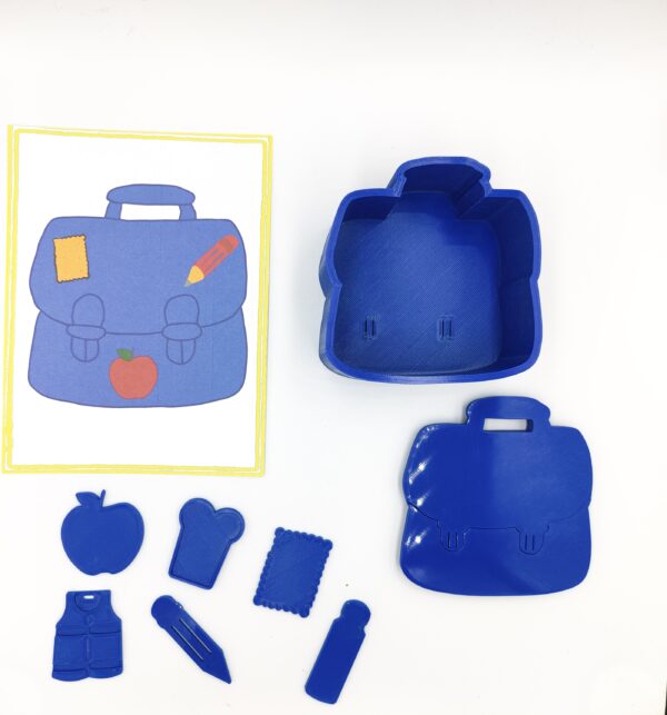 Educatieve boekentas-doosje voor kleuters – sorteren & leren - Afbeelding 5