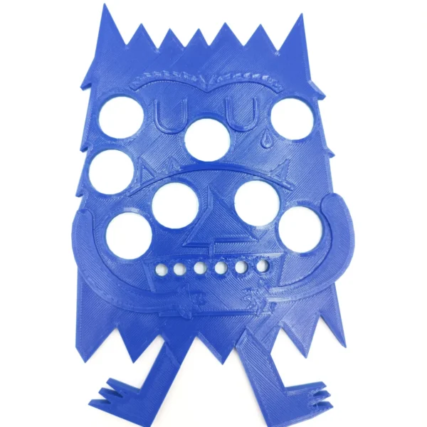 kleurenmonsters met gaten per stuk - Afbeelding 3