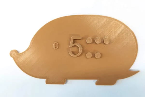 Set egels met cijfers en getalbeelden - Afbeelding 6