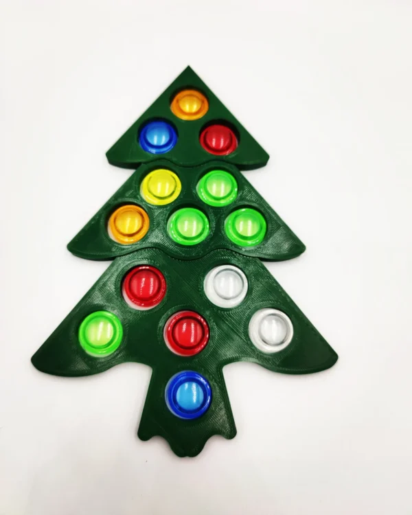 Kerstboom met grote gaten - Afbeelding 2