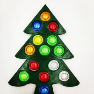 Kerstboom met grote gaten