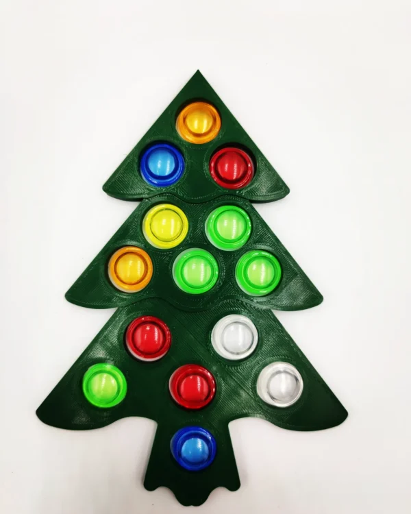 Kerstboom met grote gaten