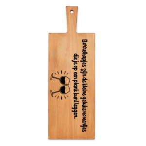 Snijplank "Rectangle Basic Long" met handvat 49x17cm