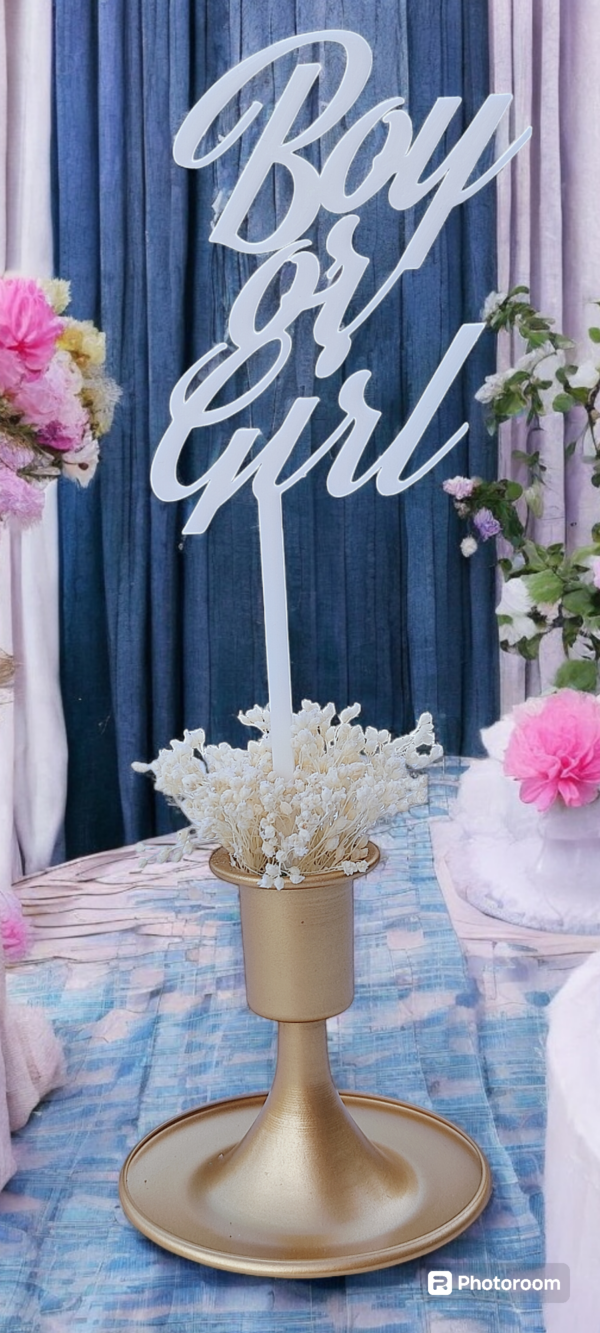 Taarttopper Boy or Girl SET - Afbeelding 3