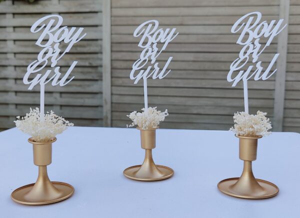 Taarttopper Boy or Girl SET - Afbeelding 2