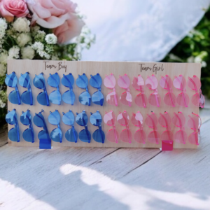 Displayhouder "Team Boy or Team Girl" Hout